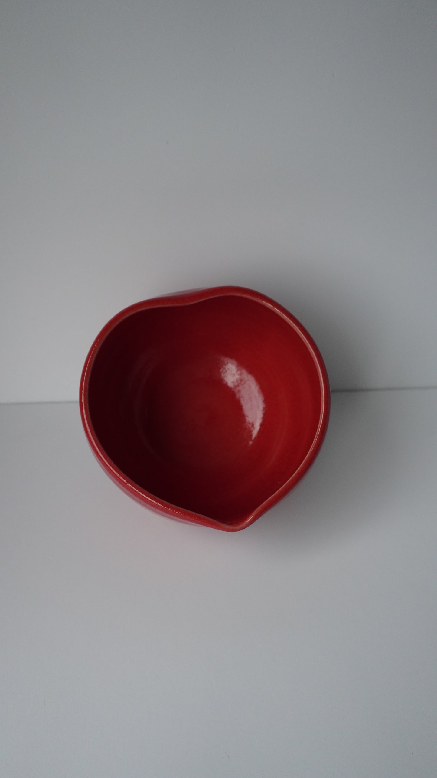 RED HEART MATCHA BOWL